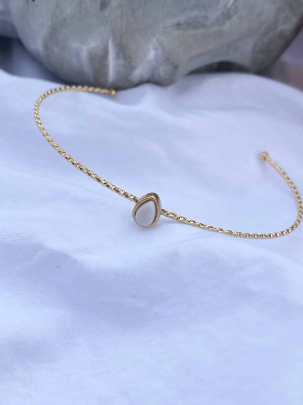 Bangle With White Tears