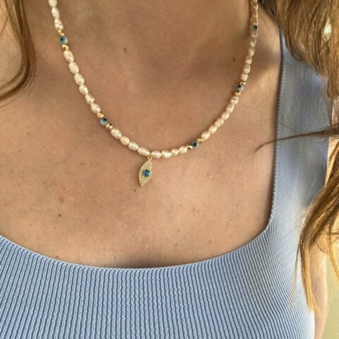 Blue Eye Necklace