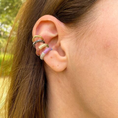 Ear Cuffs With Zircon