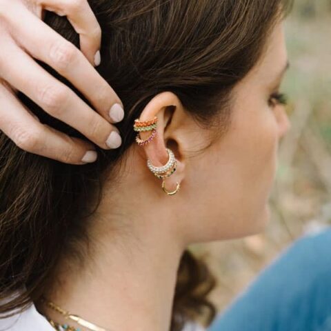 Mini EarCuff With Zircon
