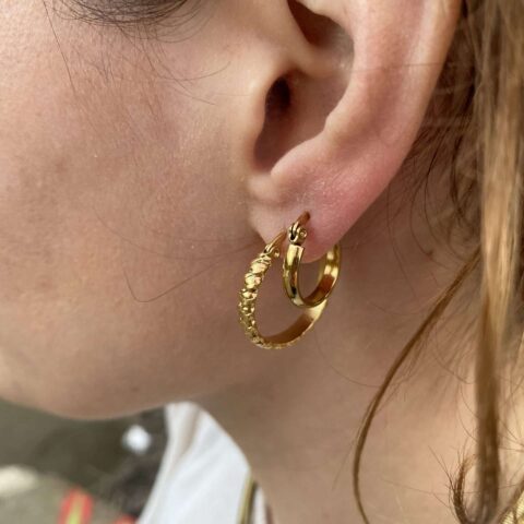 Small Gold Hoops