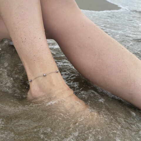 Rozario Anklet(Grey)