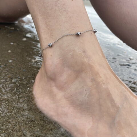 Rozario Anklet(Grey)