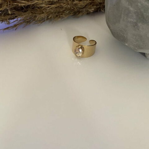 Zircon ring( beige)