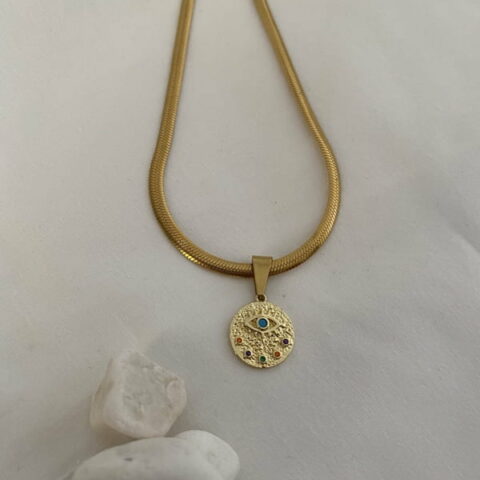 stainless chain with eye