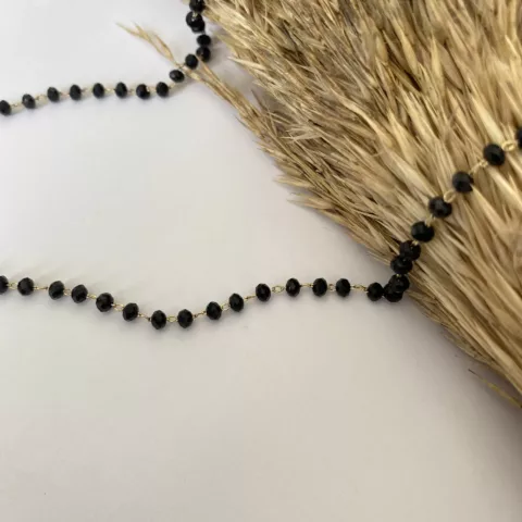 Rosario with black crystal stones4 scaled