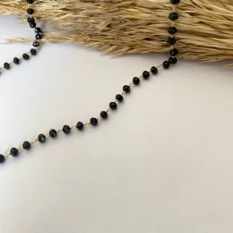 Rosario with black crystal stones5 scaled