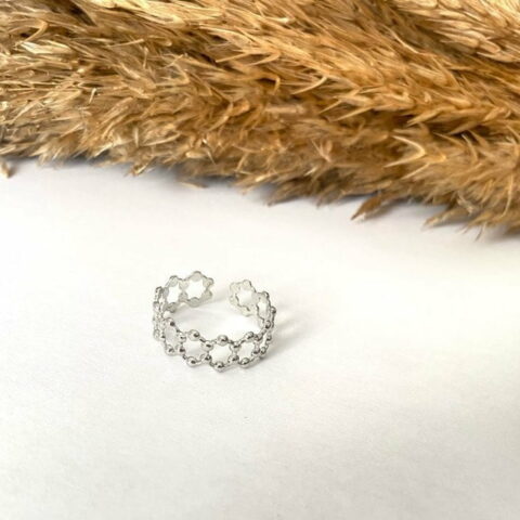 Circle ring ( silver)