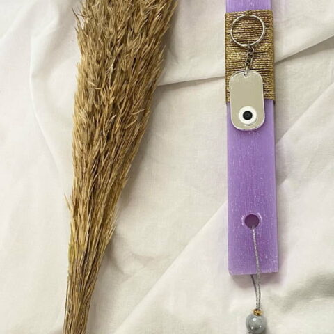 Easter candle with eye keychain