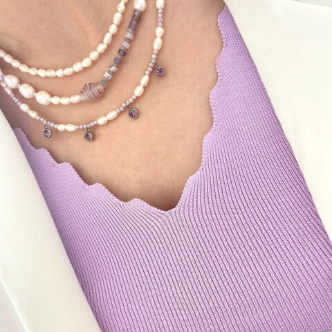 Κολιέ Aμέθυστου