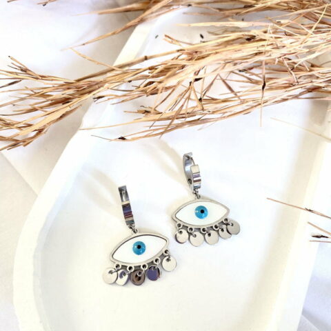 Eye earrings