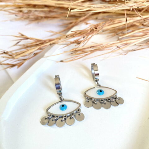 Eye earrings