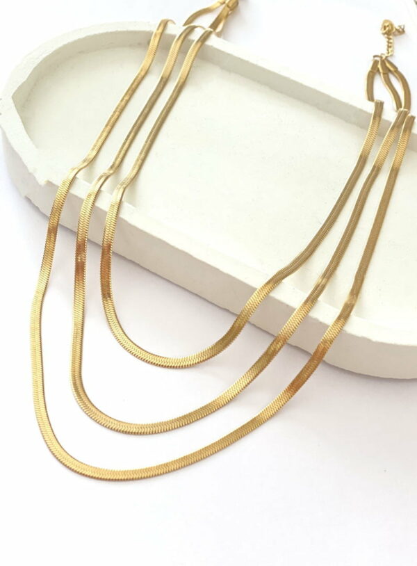 Triple snake chain