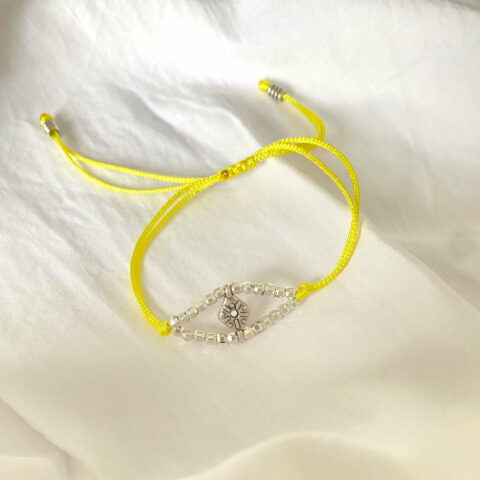 Bραχιόλι Ρόμβος Κίτρινο