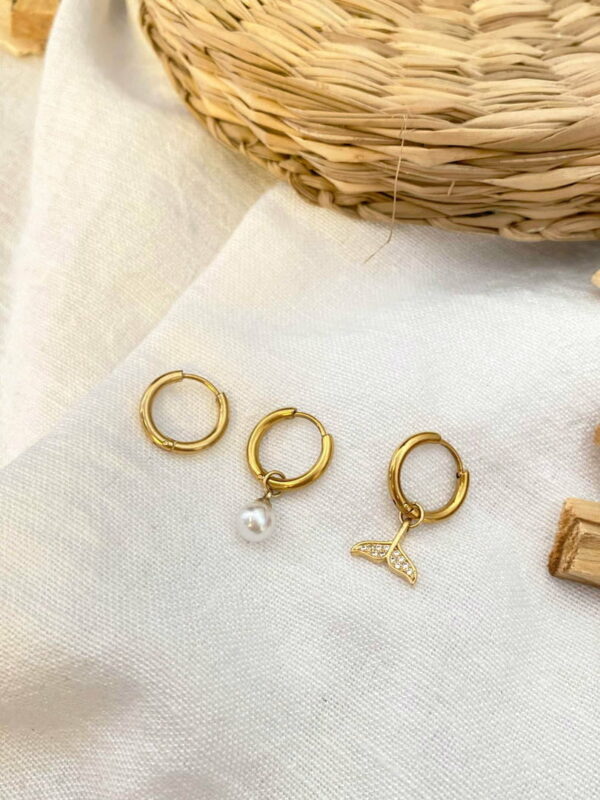 Beluga Tripleta Earring