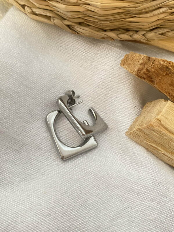 Cut Rectangle Earrings