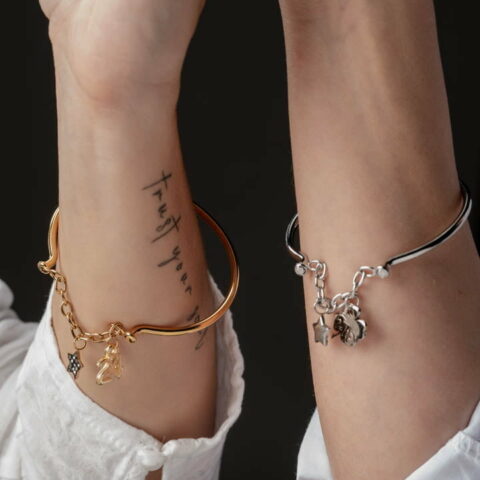 Γούρια Χεριού(Χρυσό-Ασημί)