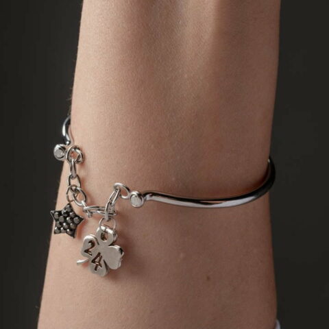 Γούρια Χεριού - Ασημί