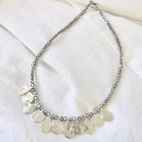 Hematite & Coins necklace