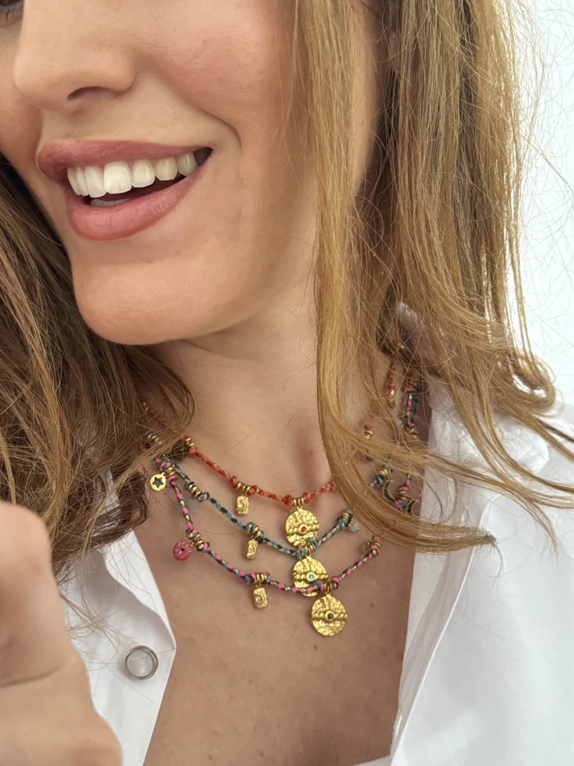 Kaliniki mix and match necklaces lookbook