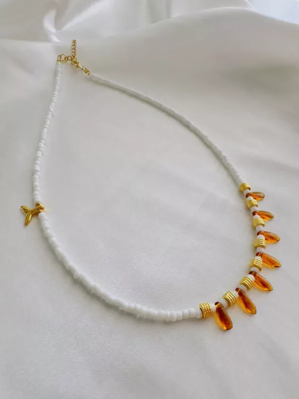 Ocean White Depths Necklace