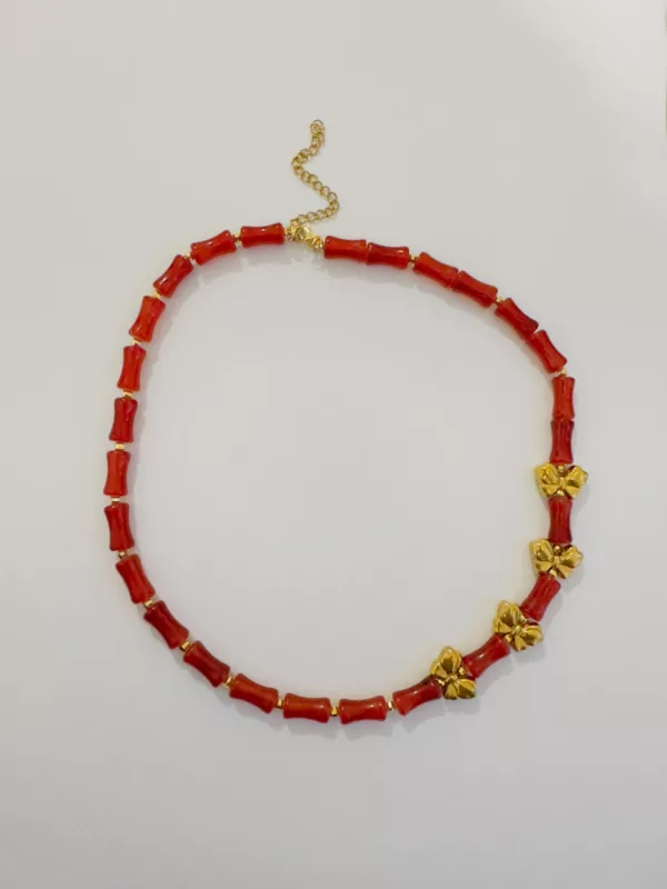 Claret Red Necklace