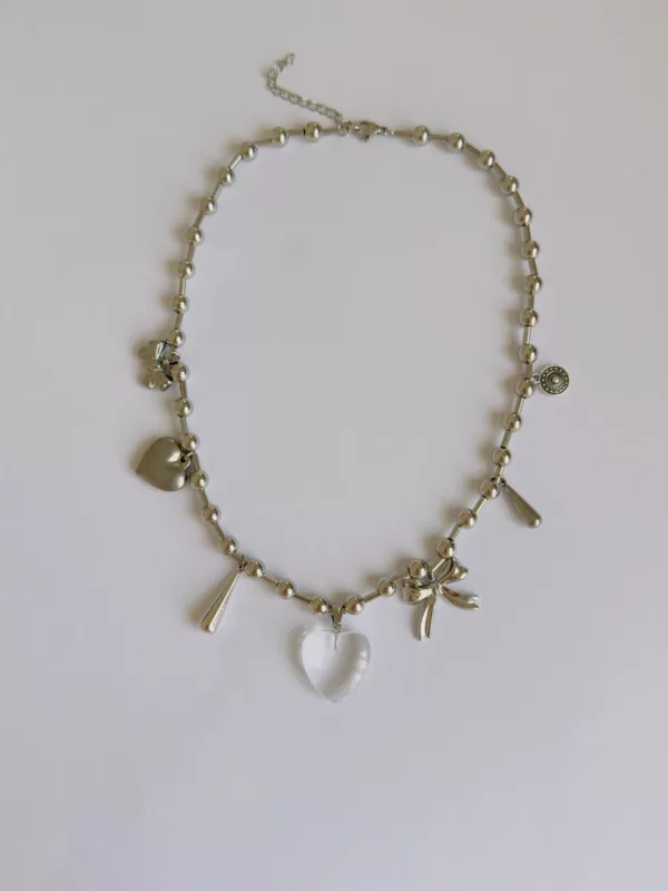 Glass Heart Necklace