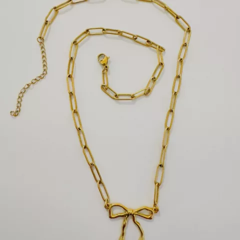 ολιέ με ατσάλινη αλυσίδα και ατσάλινα στοιχεία.