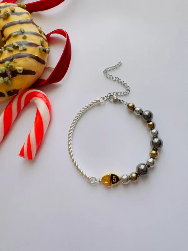Lucky Hematite  & Stripe