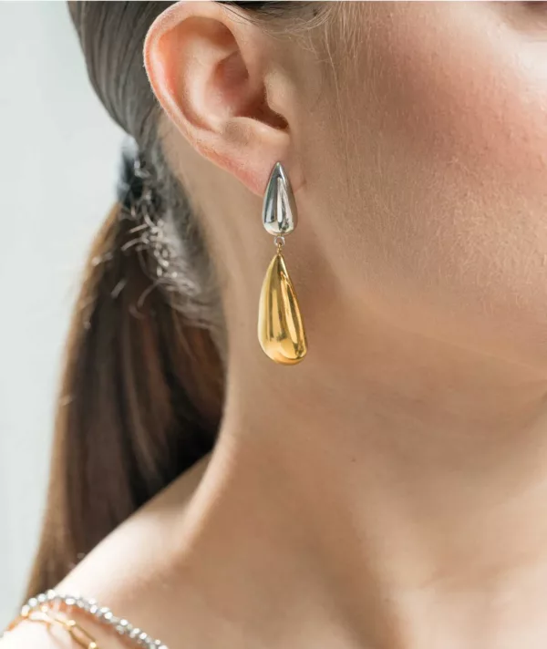 Mixed Drops Earring