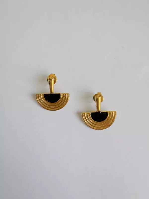 Half Moon Earring