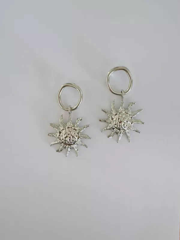 Willow Silver earrings